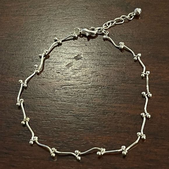 Silver plated 8 inch bracelet - Picture 6 of 8